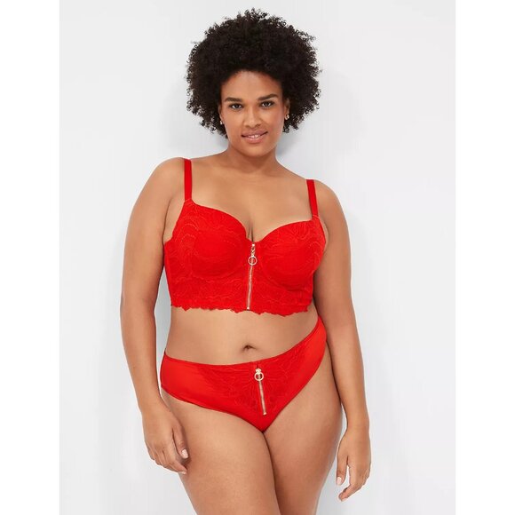 Lane Bryant Cacique Boost Balconette Longline Bra 42C - Picture 6 of 6